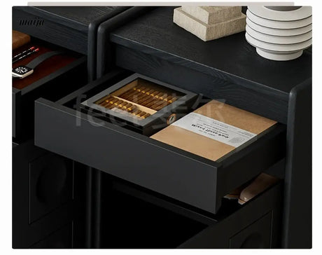 FEEL Vintage Black Shoe Cabinet from FEEL