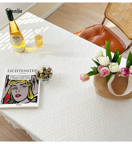 MAN YUE HOME Advanced French Dessert Tablecloth for Special Occasions from MAN YUE HOME