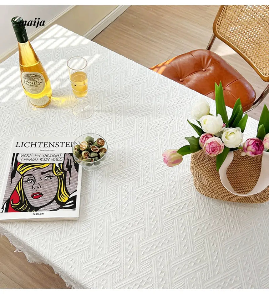 MAN YUE HOME Advanced French Dessert Tablecloth for Special Occasions from MAN YUE HOME