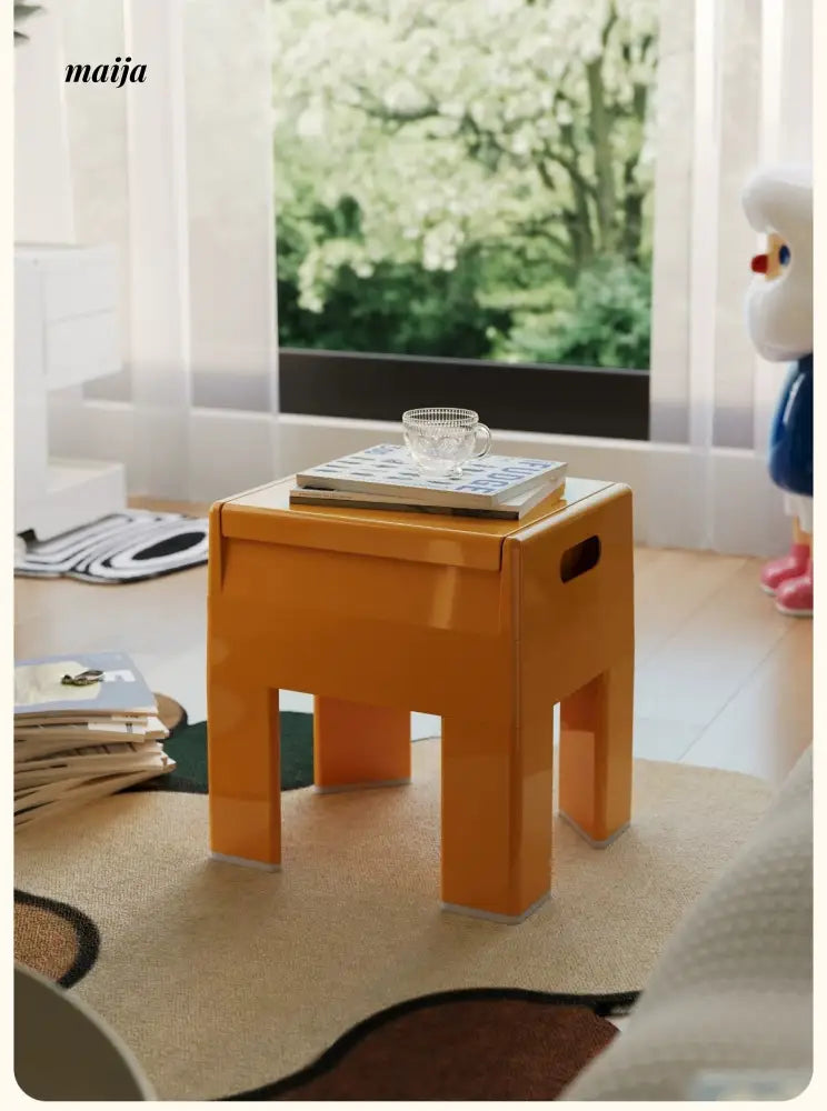 PUMPKIN BOX Creative Low Shoe Stool from PUMPKIN BOX