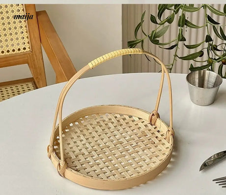 BANKE Creative Handmade Multi-Layer Bamboo Basket from BANKE