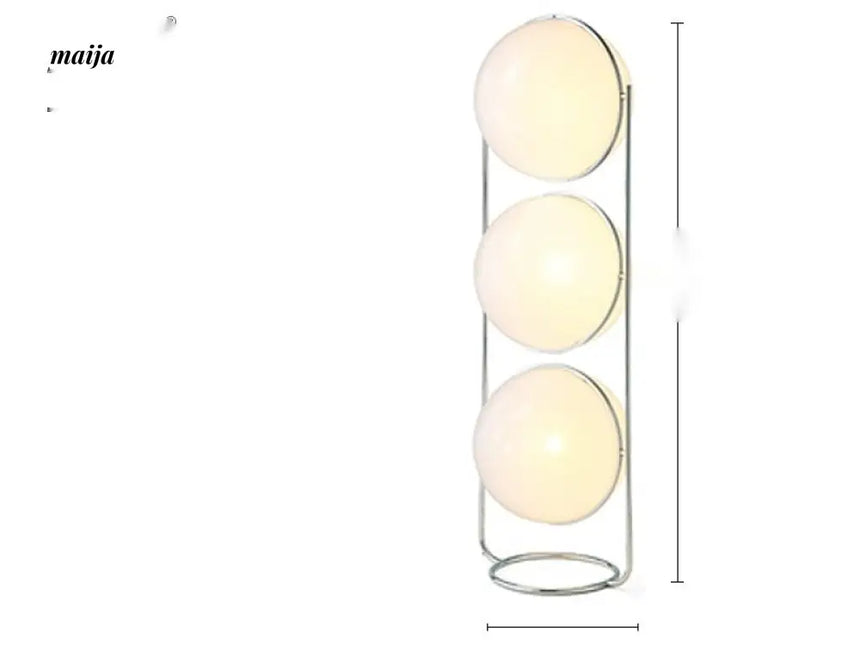 LYNN Nordic Ball Floor Lantern from Lynn's Lamp