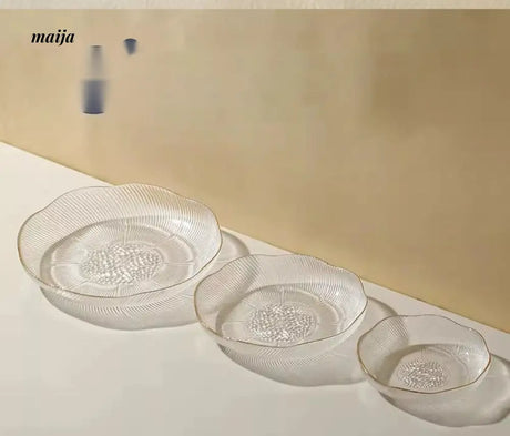 MOSE Nordic Shell Glass Plate from MOSE