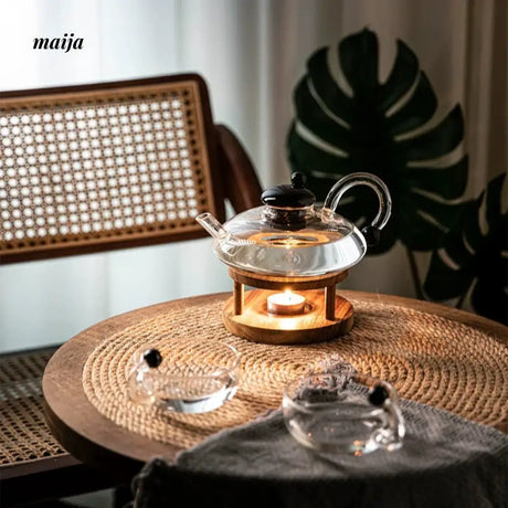Wooden Candle Heating Stove from Zodian