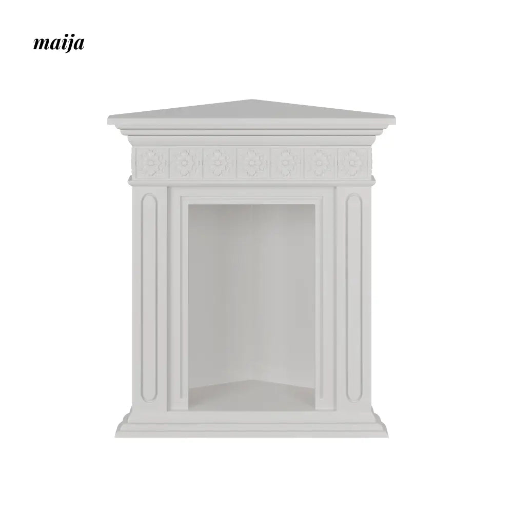 Miami Corner Fireplace Display Shelf from GUJI