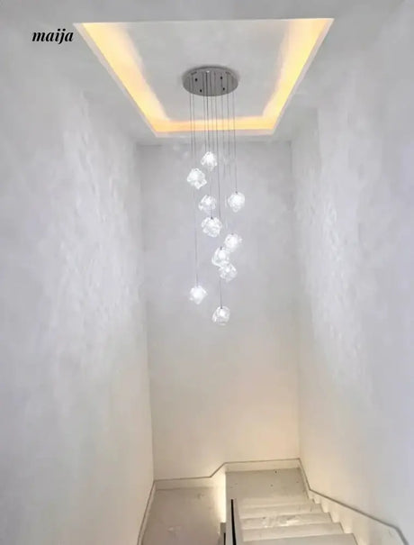 GVG Underwater Effects Staircase Chandelier from GVG
