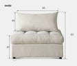 GENJI Malachi Square Modular Sofa from Genji Muyu