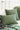 MISTYWOOD Green Modern Minimalist Pillow from MISTYWOOD