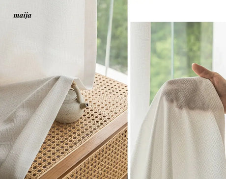 Kanna Gauze Japanese Curtain from CANARY