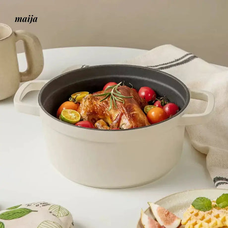 CAROTE Cast Iron Stew Pot and Soup Pot from CAROTE