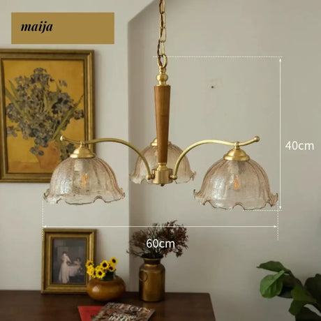 NANCY American Nanyang Style Retro Chandelier from NANCY