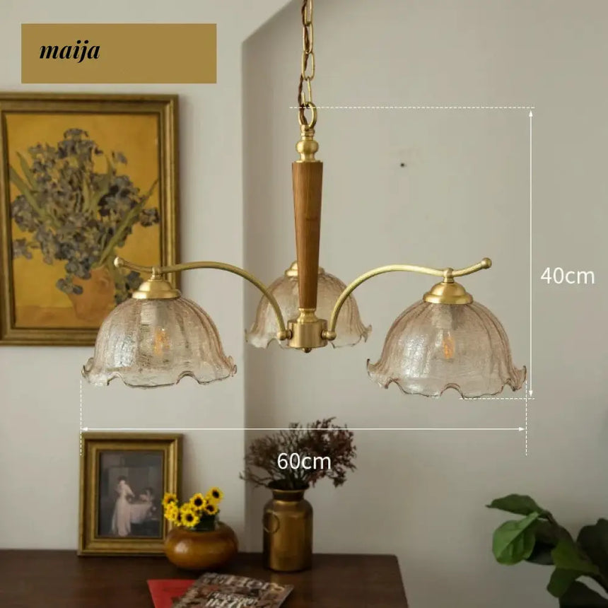 NANCY American Nanyang Style Retro Chandelier from NANCY