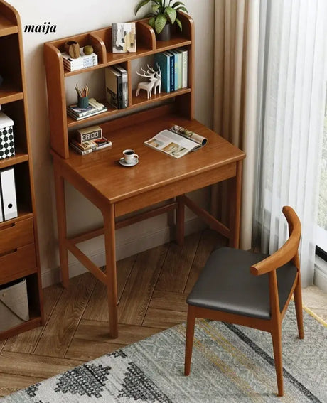 Dakota Adjustable Desk with Bookshelves from maija