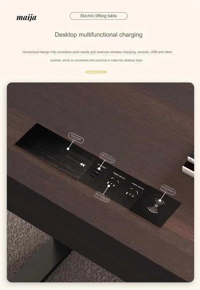 Modern Electric Lifting Desk from maija
