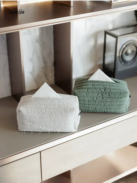MISTYWOOD Cotton Paper Storage Tissue Box from MISTYWOOD