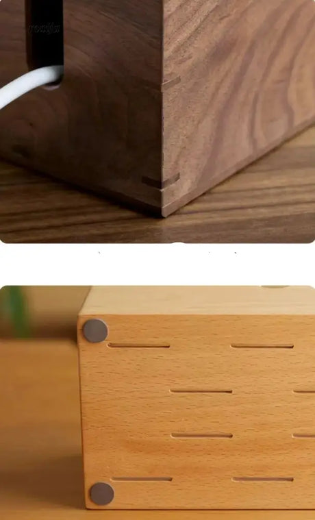 KIMACHI Wooden Cable Management Box from KIMACHI