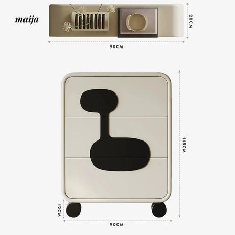 TIDELEADER Music Note Shoe Cabinet from TIPTOE
