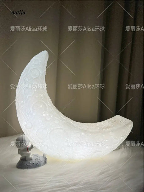 ALISA Alice Crescent Moon Table Lamp from ALISA