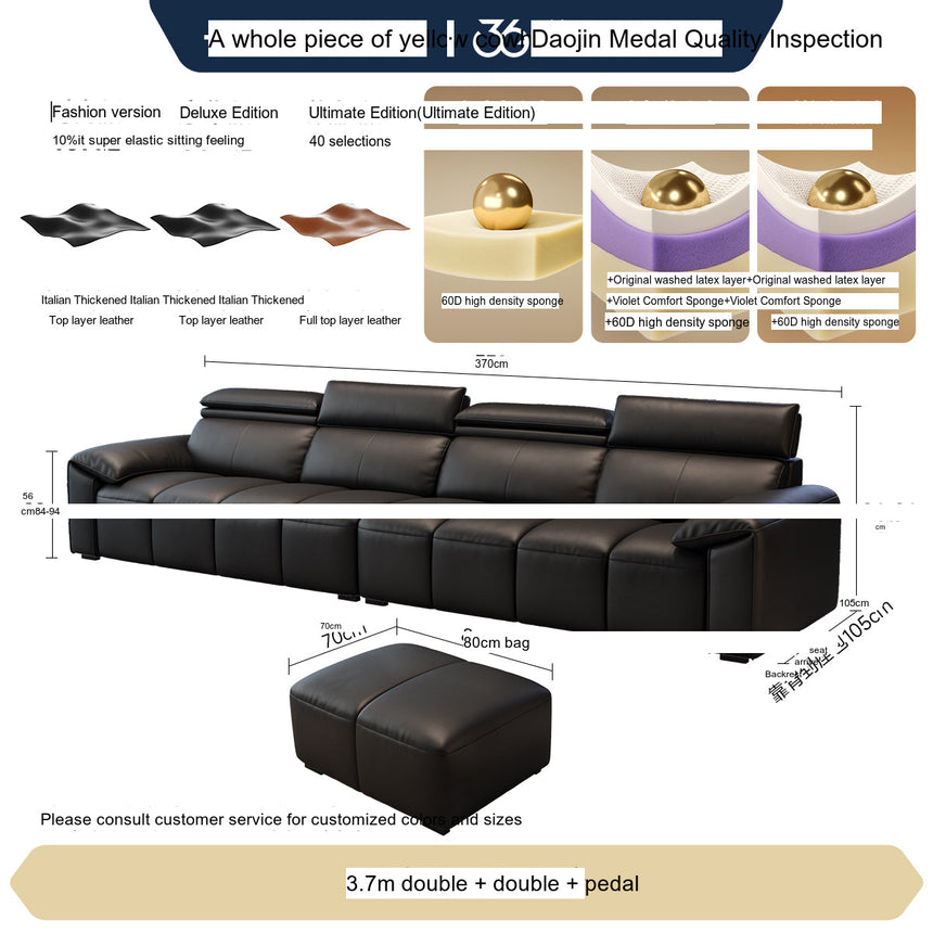 FASATI Oliver Sleek Modern Minimalistic Sofa from FASATI