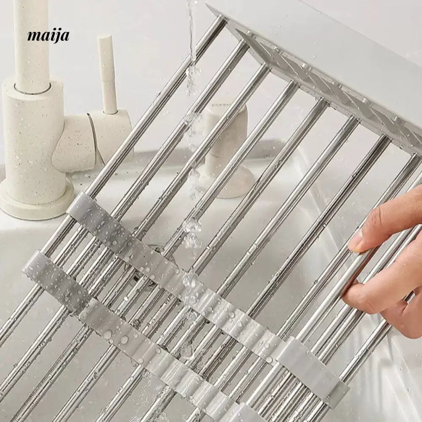 CAROTE Adjustable Kitchen Drying Rack and Storage System from CAROTE