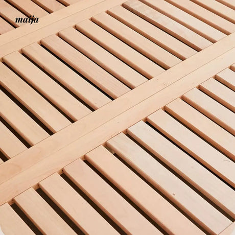 DOSMARS Evelyn Allory Wood Solid Bed from DOSMARS