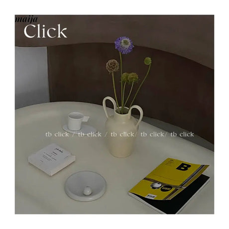 CLICK Cream Ceramic Jewelry French Style Retro Decor from CLICK