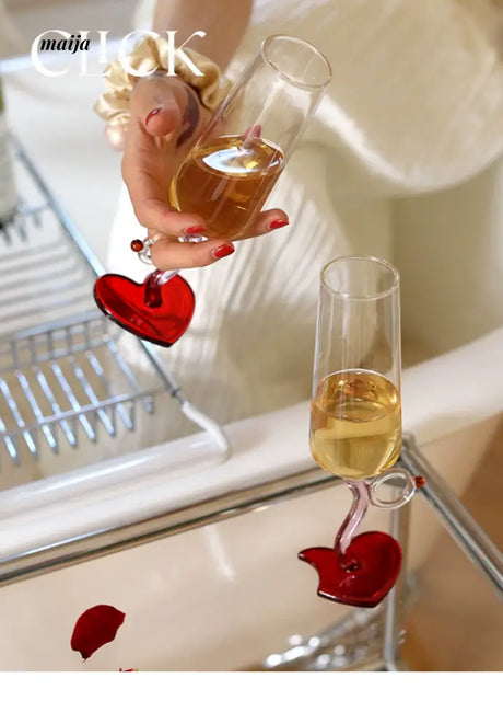 CLICK Cupid Champagne Goblet for Weddings or Gifts from CLICK