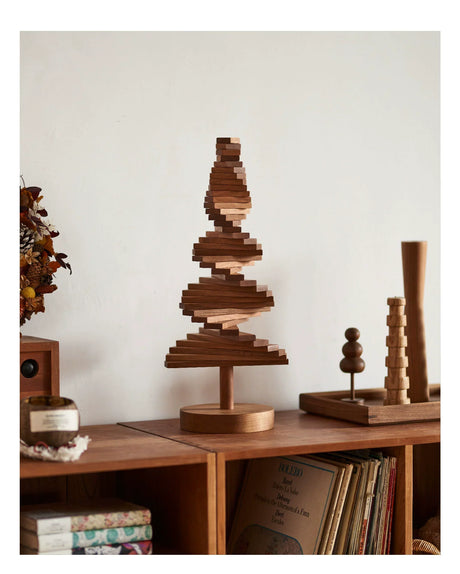 MUMO Hazel Solid Wood Christmas Tree Decor from MUMO