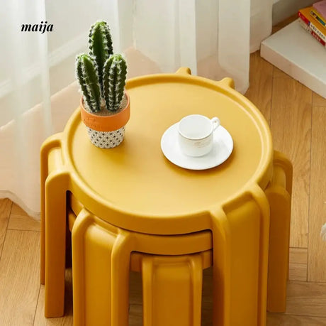 Bobbi Round Plastic Coffee Table from maija