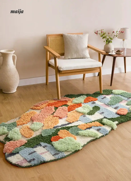 Monet Blooming Garden Rug from maija