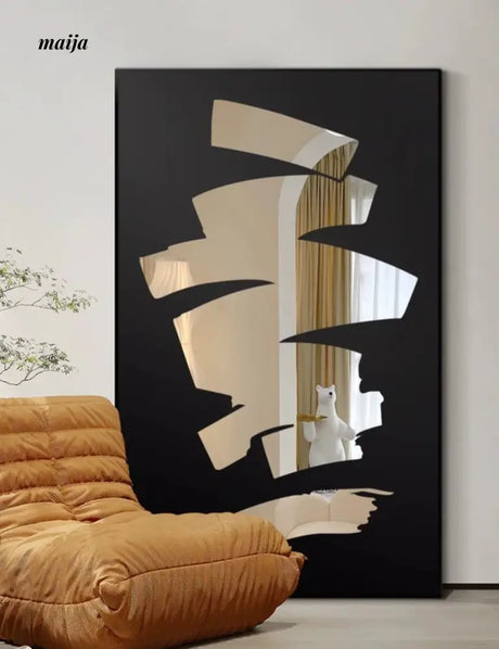 DONGGUAN Creative Modern Floor Mirror for Bedroom Light Luxury Decorations from DONGGUAN