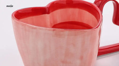 Love Heart Coffee Cup from Luguchuan