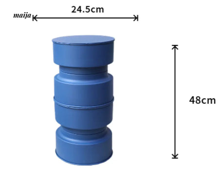 Blue Icelandic Round Flower Stand from maija