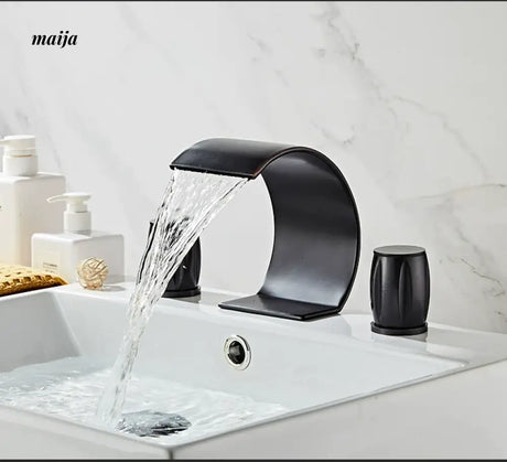 Crescent Waterfall Faucet from Kaiyashi