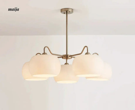 GVG Cream Persimmon Ceiling Lamp from Kaiyashi