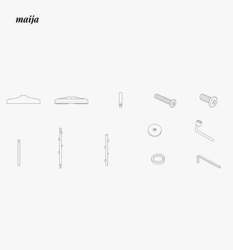 LAZYCORNER Simple Vertical Coat Rack from maija