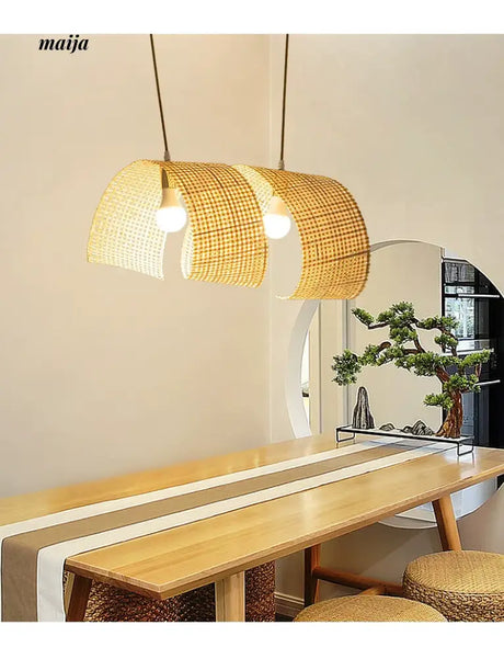 ZHONGSHAN Japanese Bamboo Restaurant Chandelier from ZHONGSHAN