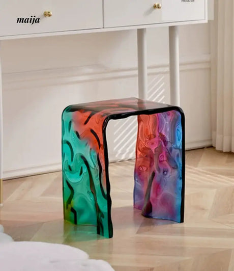 Rainbow Colourful Stool from maija