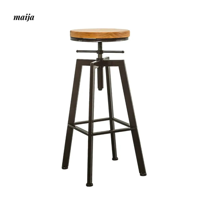 THECOFFEEFURNITURE Retro Industrial Bar Stool from maija