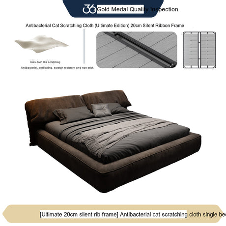 FASATI Oliver Luxurious Nordic Bed Cream  Double Bed from FASATI