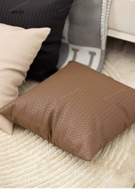 MISTYWOOD Modern Woven Scandinavian Pillow from MISTYWOOD