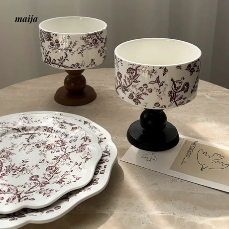 LIVETAI French Retro Ceramic Dinnerware from maija