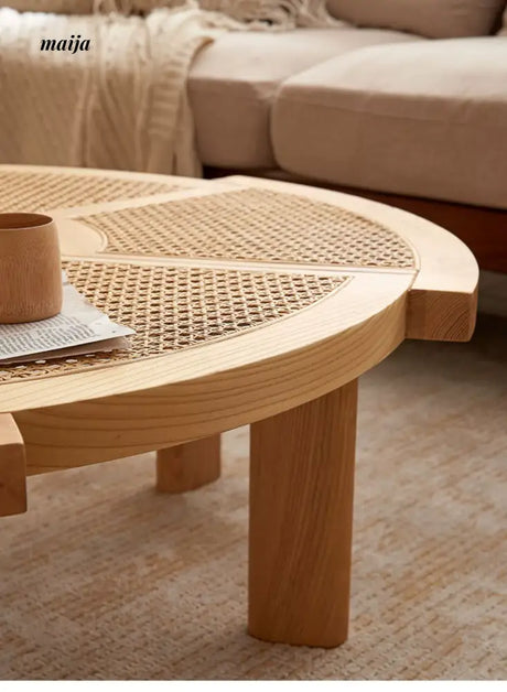 19 DREAM SPACE Rattan Tea Table from 19 DREAM SPACE
