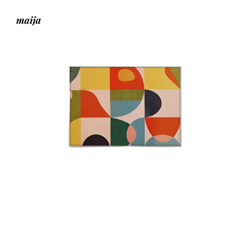 COLOURHUNTER Geometric Color Block Decorative Painting from maija