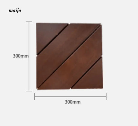 Cherry Wood Outdoor Floor Tiles from maija