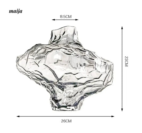 LIVETAI Light Luxury Crystal Glass Vase from maija