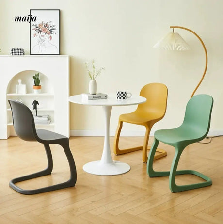 Bruno Plastic Dining Chair from maija