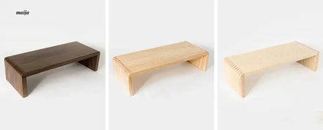 KIMACHI Simple Wooden Monitor Stand from KIMACHI