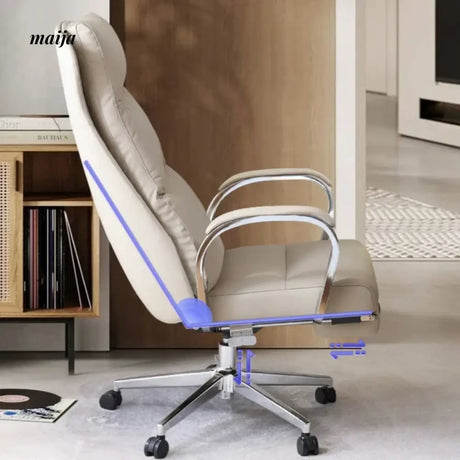 PINYI Robbie High Back Office Chair with Legrest from KENZAKI
