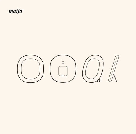 Little Red Wall Mirror from maija